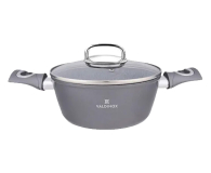 Altom Valdinox Grand garnek 20cm 2,4l. z pokrywą szklaną - 1580500 - zdjęcie 1